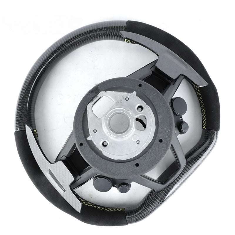 R8 Style LED Custom Carbon Fiber Steering Wheel for Audi FITS A / S / RS / Q / TT / R8