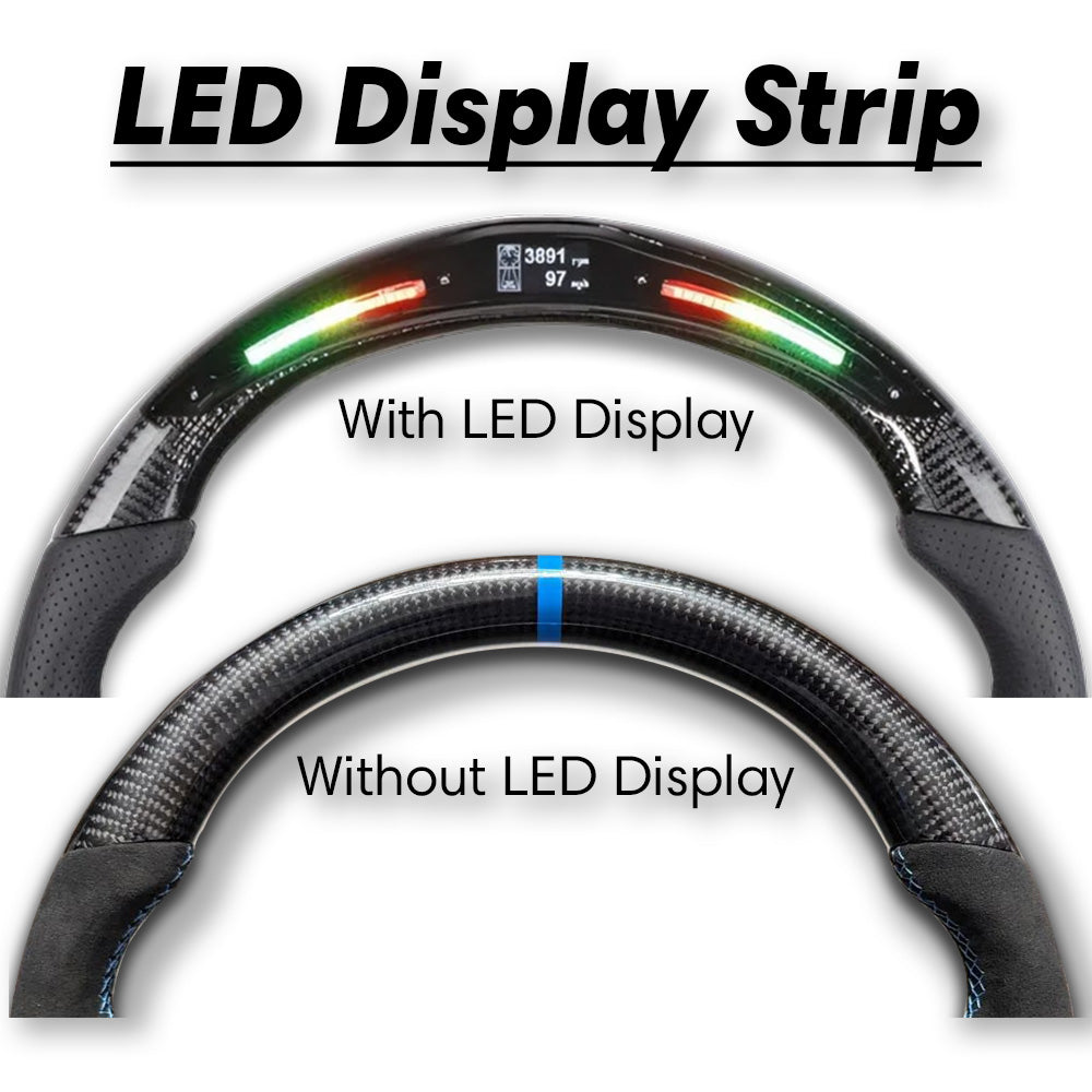 Custom Carbon Fiber Steering Wheel for Kia Stinger