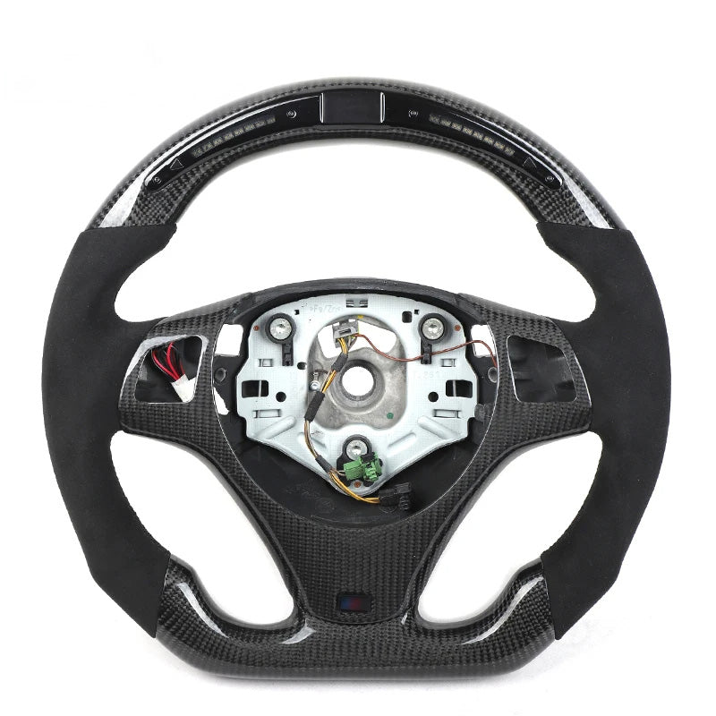 Custom Carbon Fiber Steering Wheel for BMW E9x