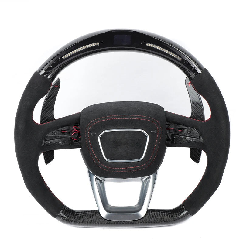 Custom Carbon Fiber Steering Wheel for Audi Q / RSQ