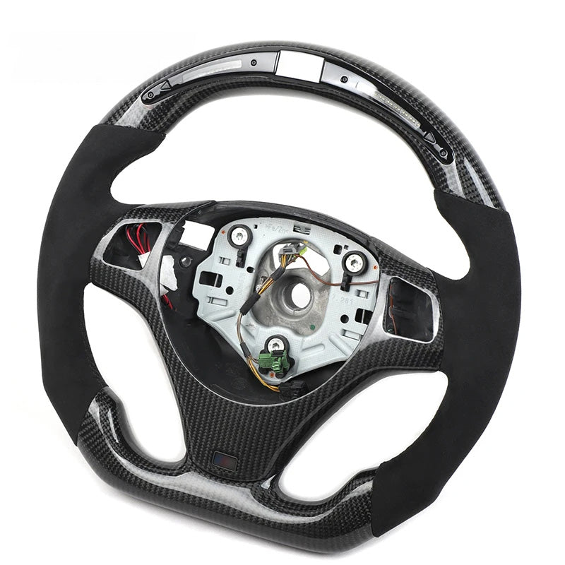 Custom Carbon Fiber Steering Wheel for BMW E9x