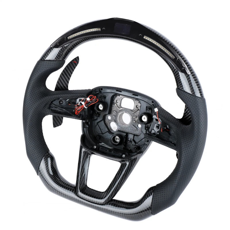 Custom Carbon Fiber Steering Wheel for Audi Q / RSQ