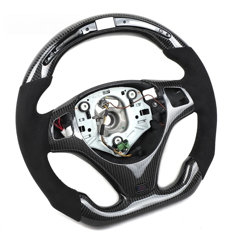 Custom Carbon Fiber Steering Wheel for BMW E9x