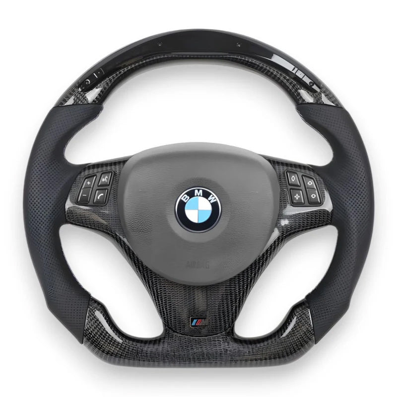 Custom Carbon Fiber Steering Wheel for BMW E9x