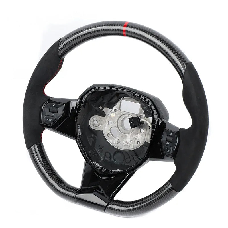 Custom Carbon Fiber Steering Wheel for Lamborghini Aventador (2011+)