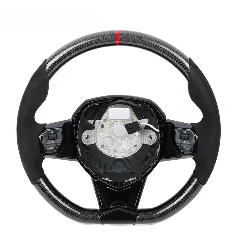 Custom Carbon Fiber Steering Wheel for Lamborghini Aventador (2011+)