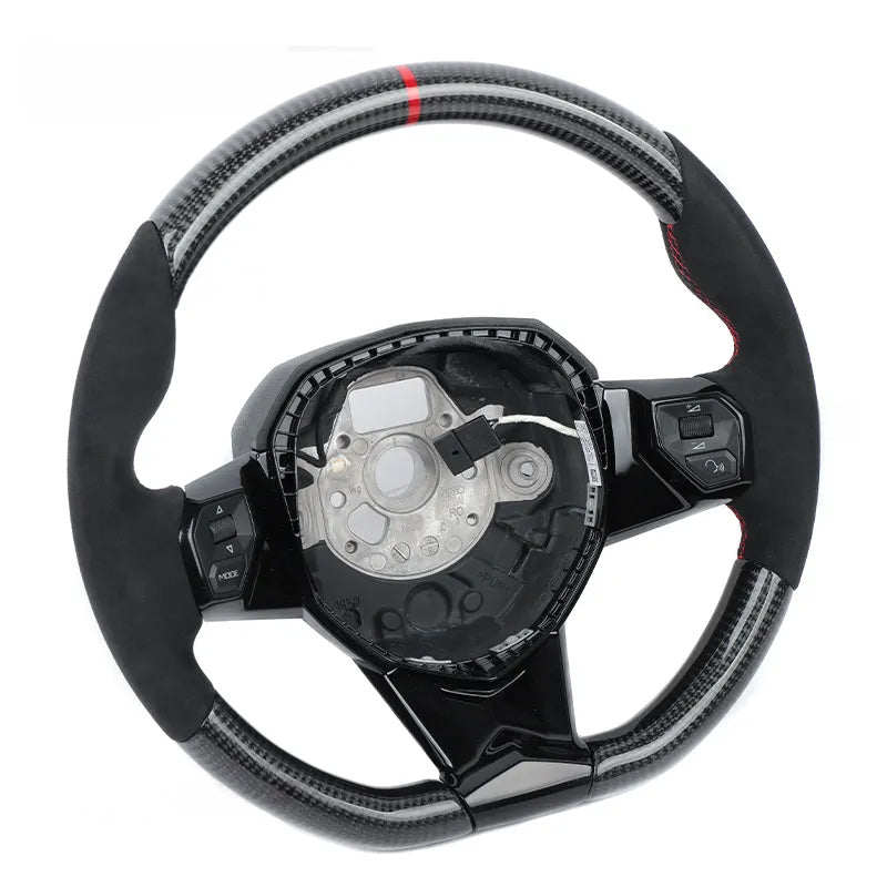 Custom Carbon Fiber Steering Wheel for Lamborghini Aventador (2011+)