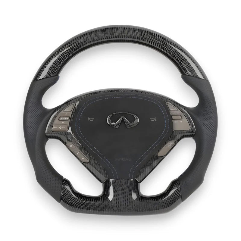 Custom Carbon Fiber Steering Wheel for Infiniti G25 / G35 / G37