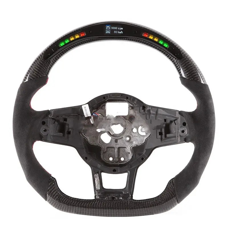 Custom Carbon Fiber Steering Wheel for Volkswagen GTI / Golf R Mk7 / Mk7.5 2014+