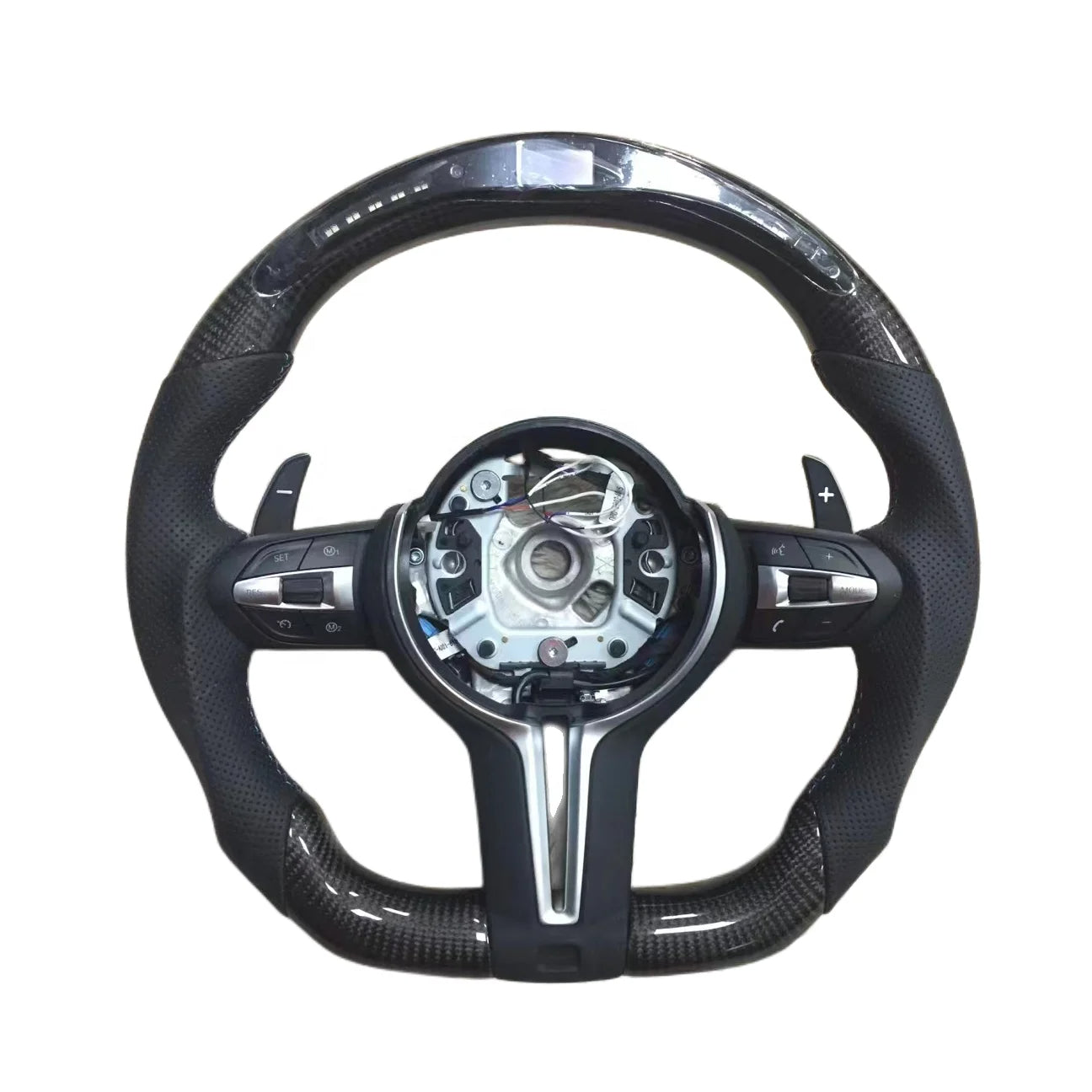 Custom Carbon Fiber Steering Wheel for BMW F Chassis