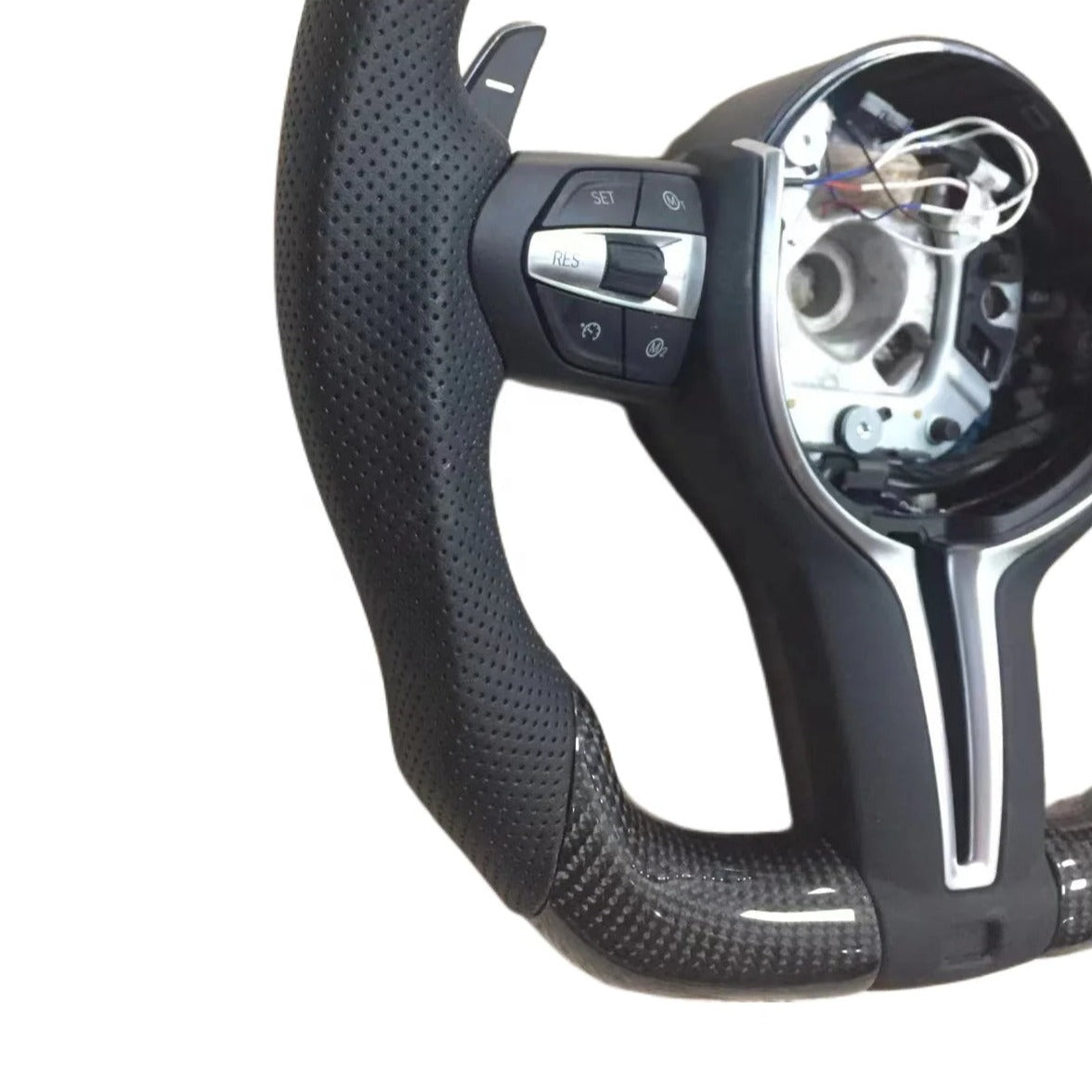 Custom Carbon Fiber Steering Wheel for BMW F Chassis