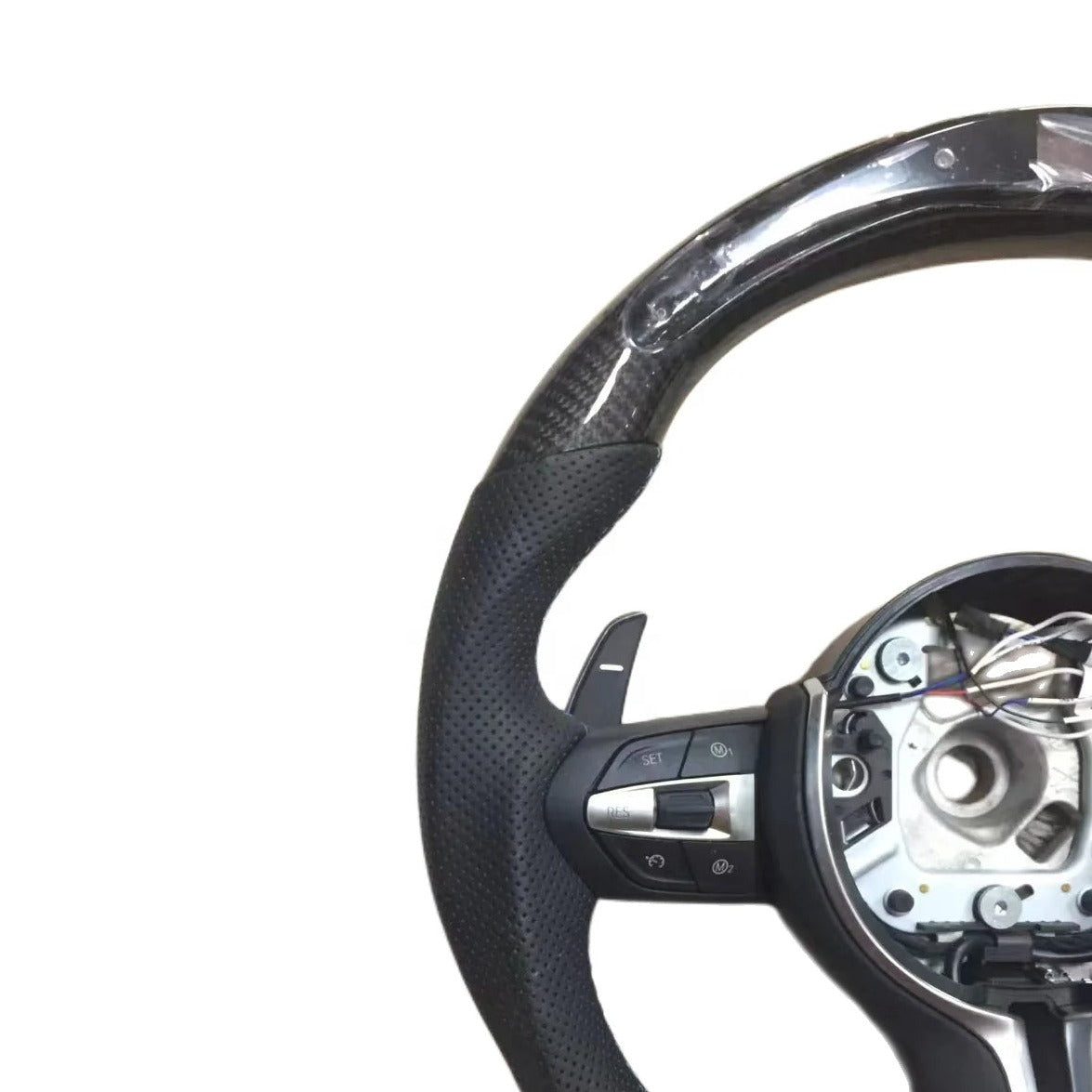 Custom Carbon Fiber Steering Wheel for BMW F Chassis