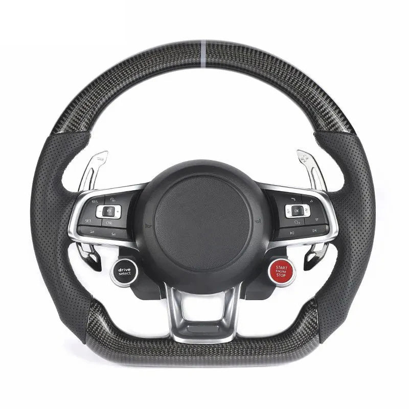 Custom Carbon Fiber Steering Wheel for Volkswagen GTI / Golf R Mk7 / Mk7.5 2014+