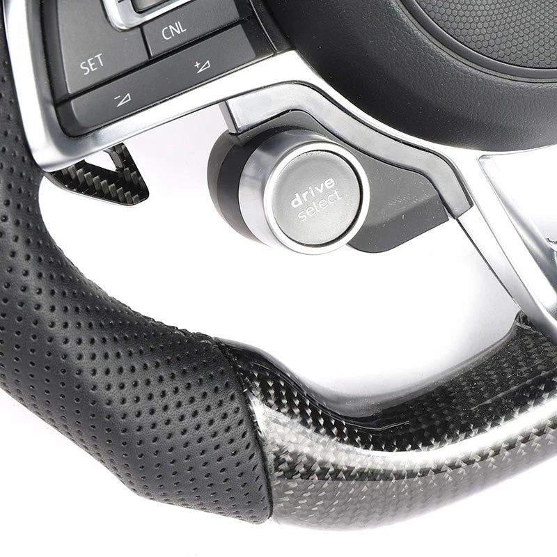 Custom Carbon Fiber Steering Wheel for Volkswagen GTI / Golf R Mk7 / Mk7.5 2014+