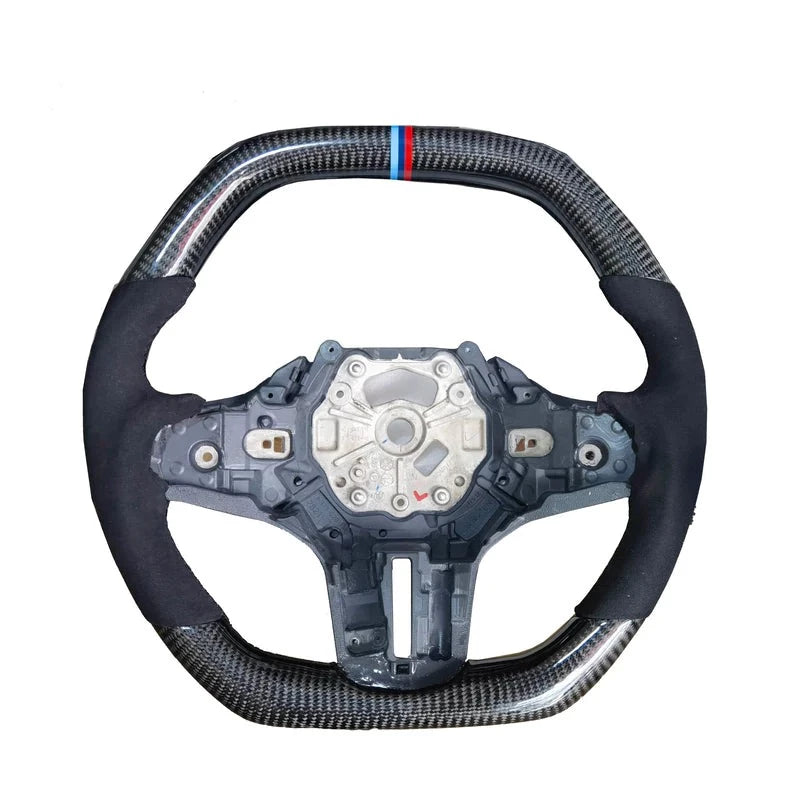 Custom LED Carbon Fiber Steering Wheel for BMW G Chassis