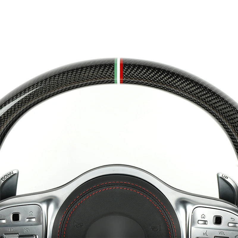 Custom Carbon Fiber AMG Steering Wheel for Mercedes Benz (All Models 2010-2022)