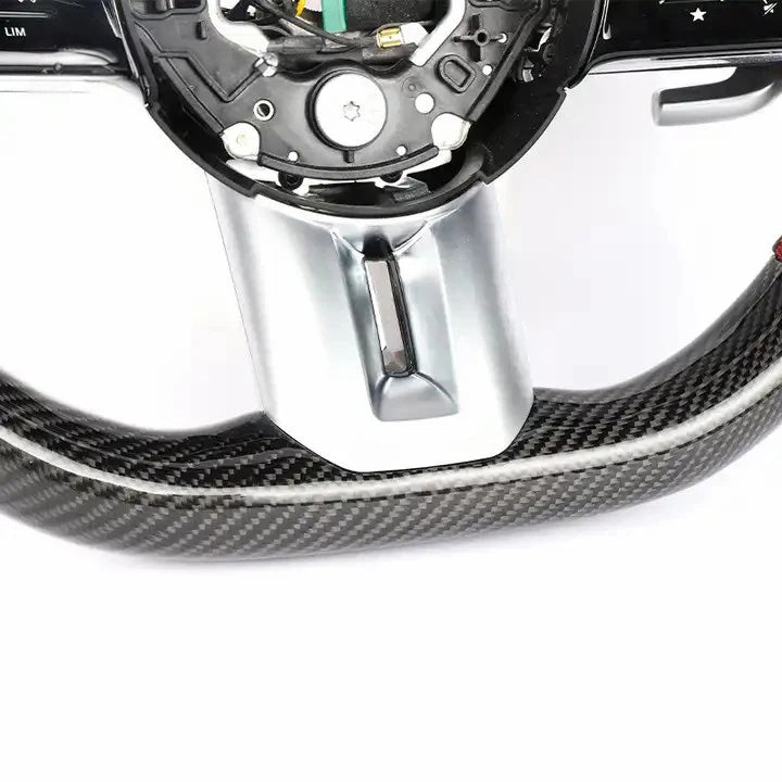 Custom Carbon Fiber Steering Wheel for Mercedes Benz AMG 2023 Style