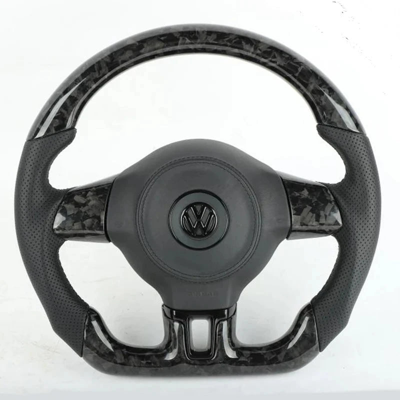 Custom Carbon Fiber Steering Wheel for Volkswagen Golf 6 Mk6 2010-2014