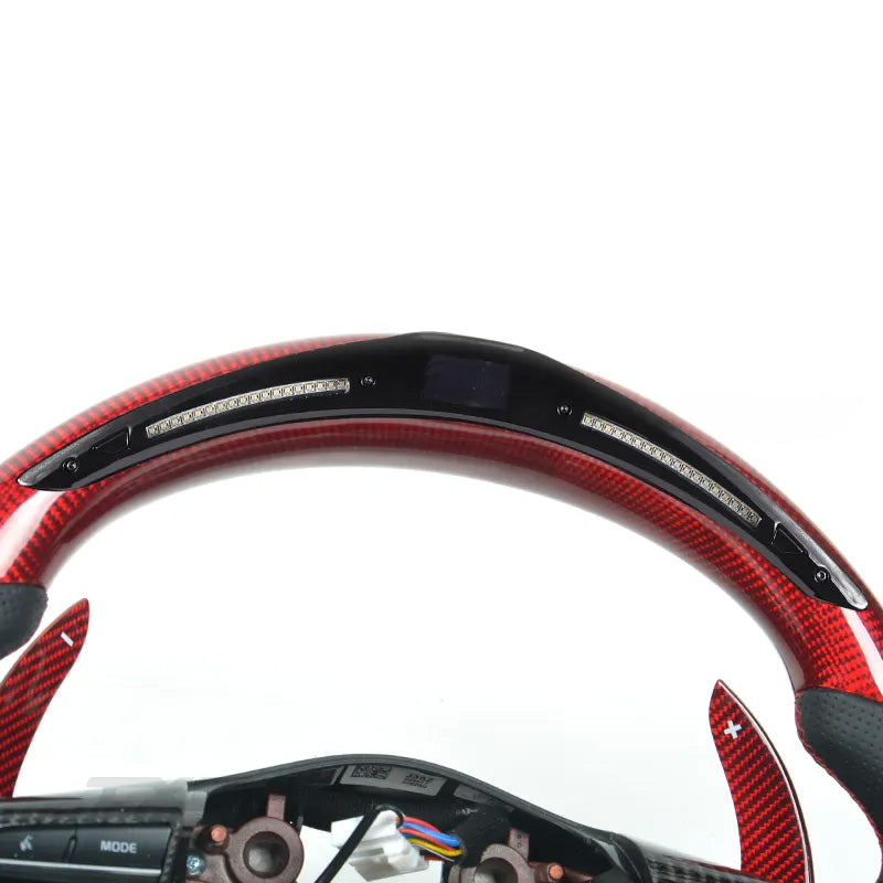 Custom Carbon Fiber Steering Wheel for Kia Stinger