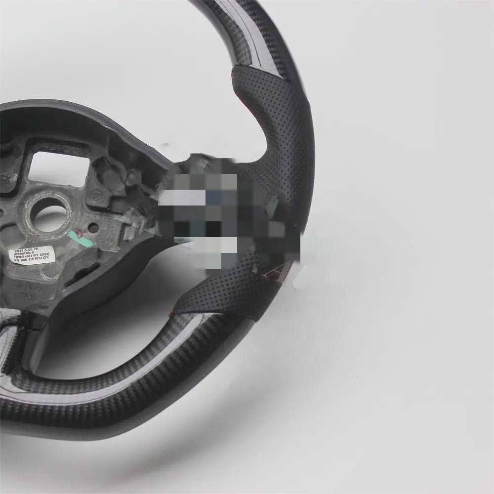 Custom Carbon Fiber Steering Wheel for Volkswagen Golf 6 Mk6 2010-2014