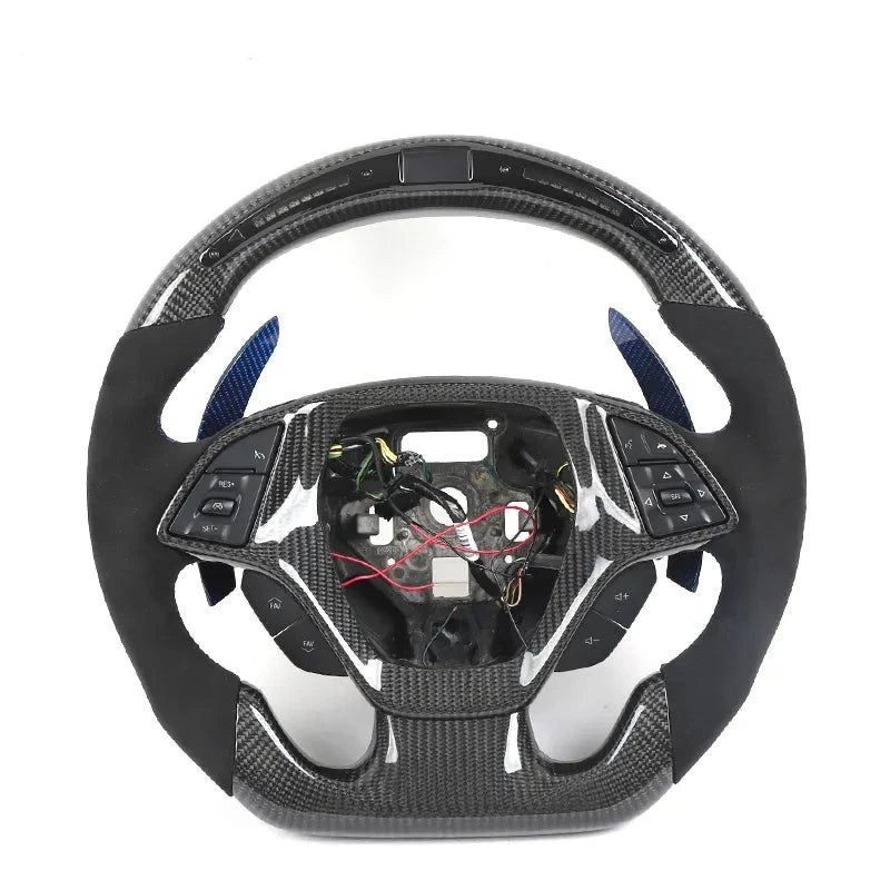 Custom Carbon Fiber Steering Wheel for Chevrolet Camaro