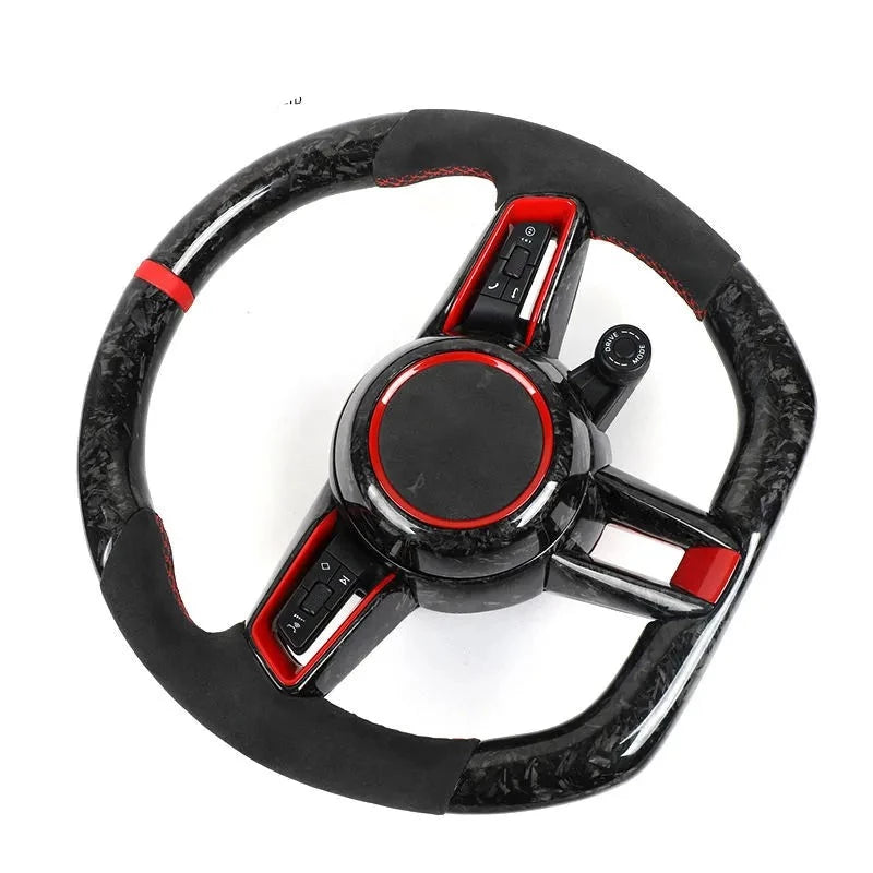 Custom Carbon Fiber Steering Wheel for Porsche 911 997 / Macan / Panamera / Cayanne / 718