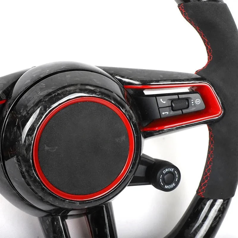 Custom Carbon Fiber Steering Wheel for Porsche 911 997 / Macan / Panamera / Cayanne / 718