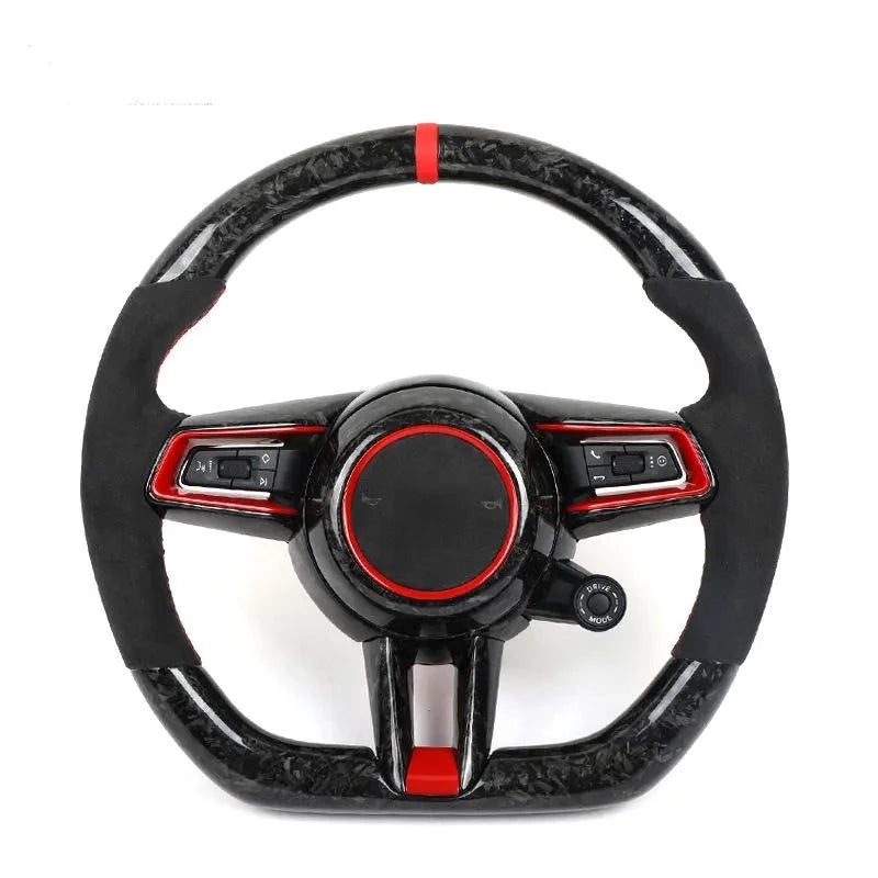 Custom Carbon Fiber Steering Wheel for Porsche 911 997 / Macan / Panamera / Cayanne / 718