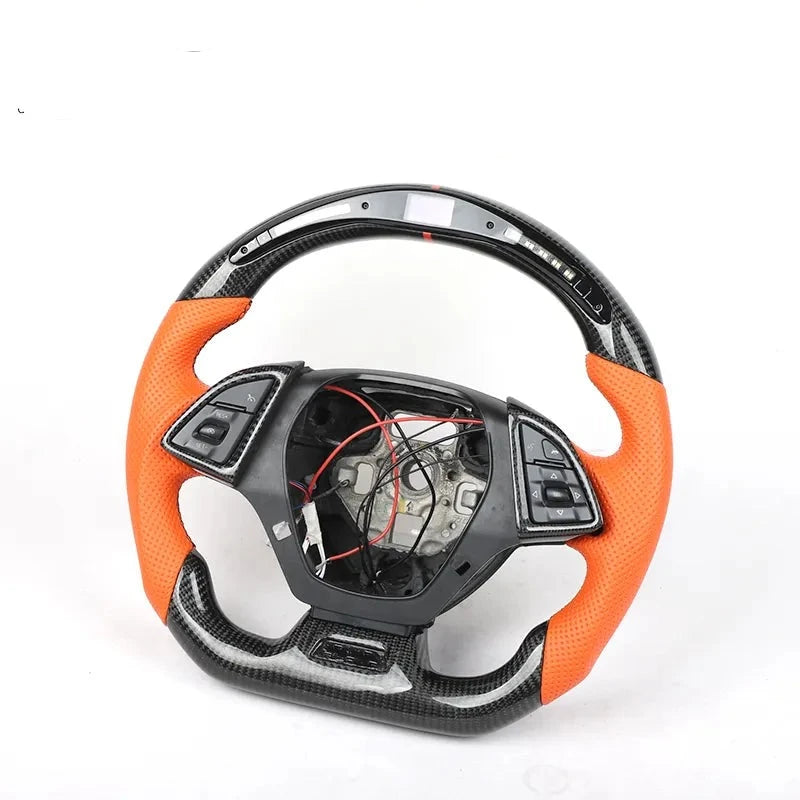 Custom Carbon Fiber Steering Wheel for Chevrolet Camaro