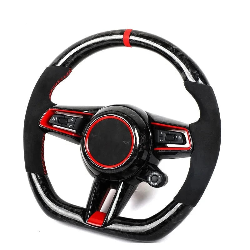 Custom Carbon Fiber Steering Wheel for Porsche 911 997 / Macan / Panamera / Cayanne / 718