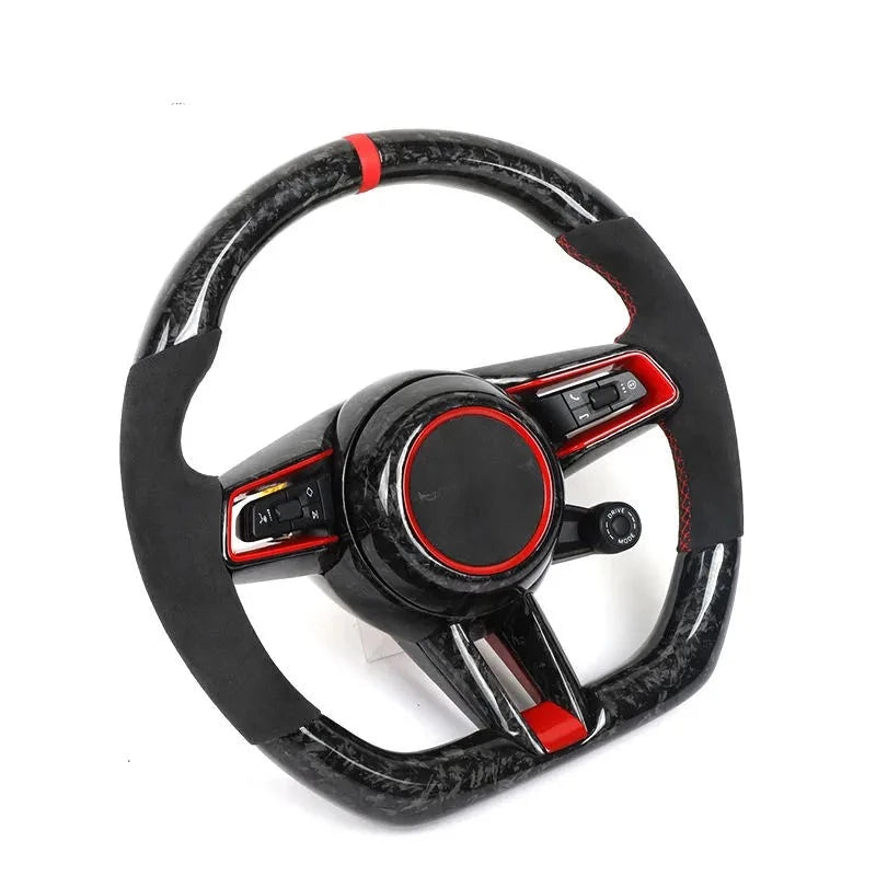 Custom Carbon Fiber Steering Wheel for Porsche 911 997 / Macan / Panamera / Cayanne / 718