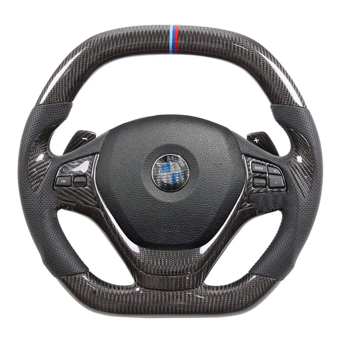 Carbon Fiber Steering Wheel for BMW F Chassis Non M-Sport