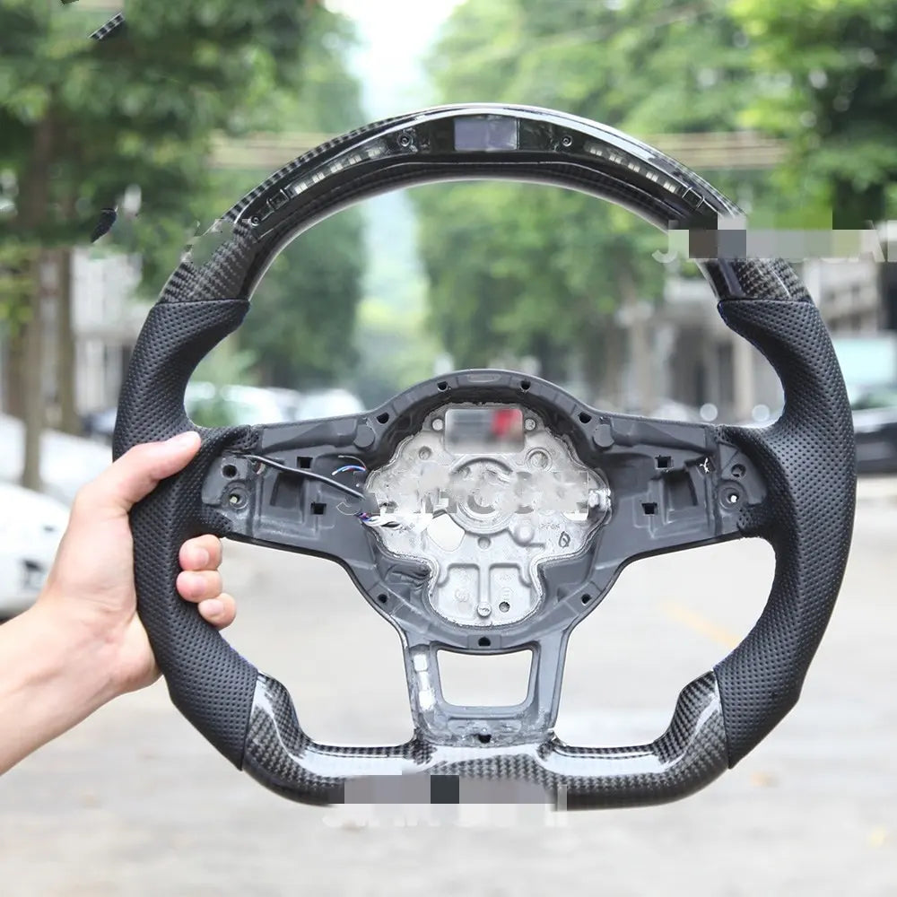 Custom Carbon Fiber Steering Wheel for Volkswagen GTI / Golf R Mk7 / Mk7.5 2014+