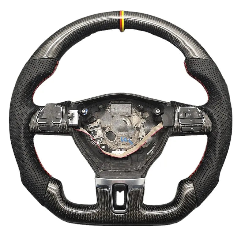 Custom Carbon Fiber Steering Wheel for Volkswagen VW Golf GTI MK8