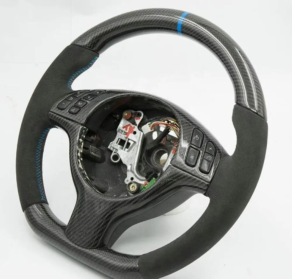 Custom Carbon Fiber Steering Wheel For BMW E46 E36 E53