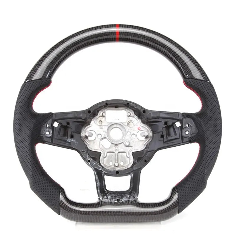 Custom Carbon Fiber Steering Wheel for Volkswagen GTI / Golf R Mk7 / Mk7.5 2014+