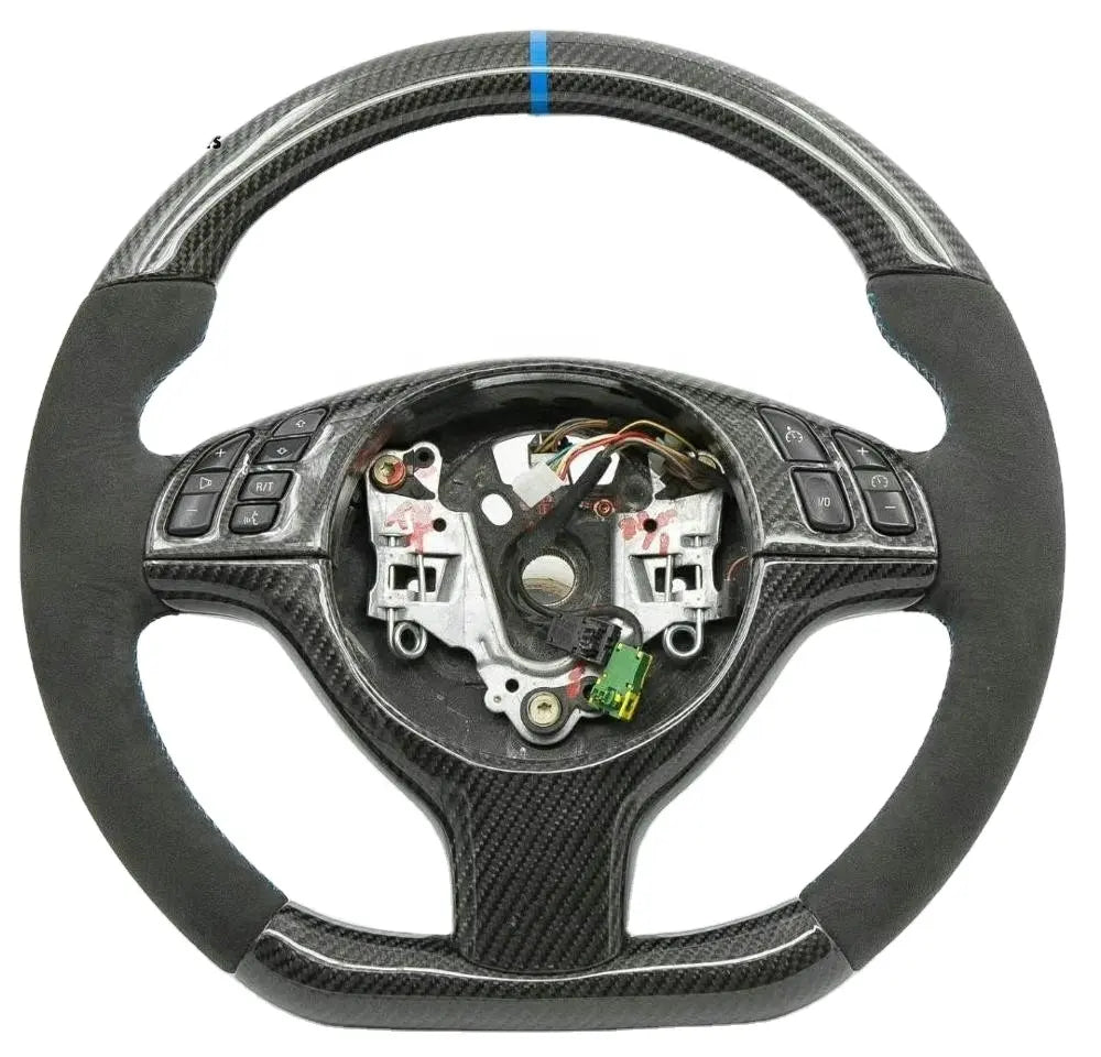 Custom Carbon Fiber Steering Wheel For BMW E46 E36 E53