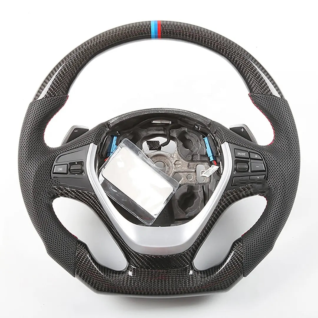 Carbon Fiber Steering Wheel for BMW F Chassis Non M-Sport