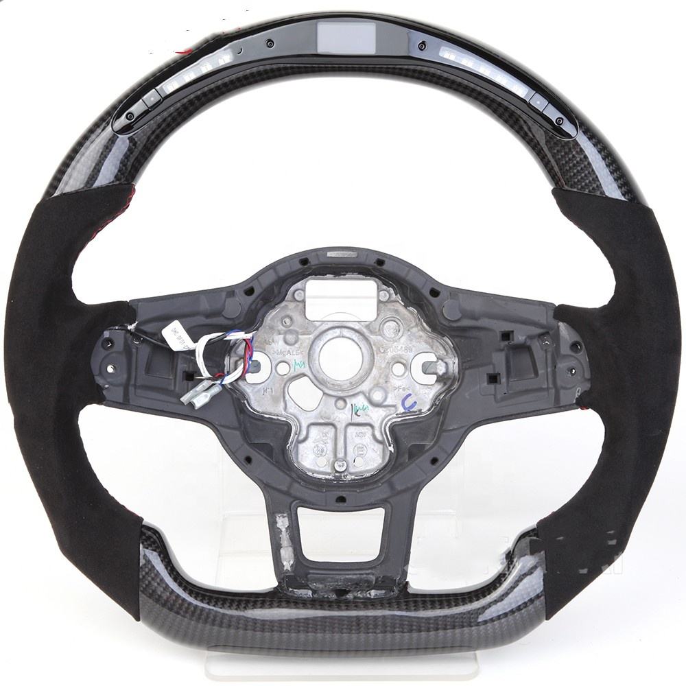 Custom Carbon Fiber Steering Wheel for Volkswagen GTI / Golf R Mk7 / Mk7.5 2014+